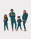 Men's Green Christmas Nutcracker Print Long Pyjama Set