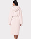 Fleece Pink Hooded Robe