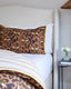 Cotton Brown Leopard Bee Print Reversible Set