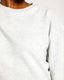 Grey Cropped Organic Cotton Lounge Sweatshirt