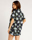 Maternity Turtle Print Button-Up Short Pyjama Set