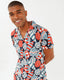 Men's Christmas Bauble Button Up Short Pyjama Set