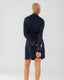 Navy Modal Dressing Gown